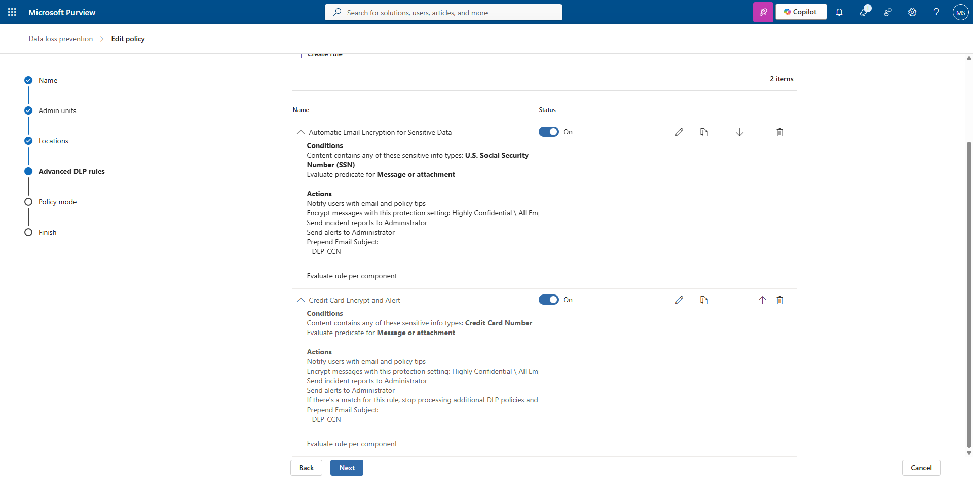 Exchange Online DLP Block Override Lab
